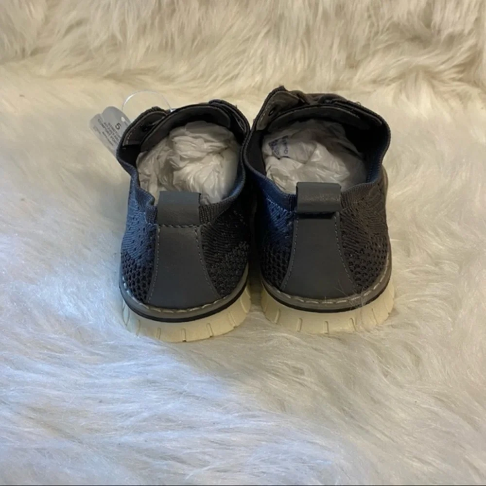 Wonder Nation Shoes Boys Size‎ 5 Slip On Stretch Casual Lace Up New